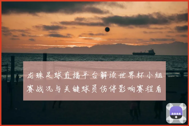 龙珠足球直播平台解读世界杯小组赛战况与关键球员伤停影响赛程看点